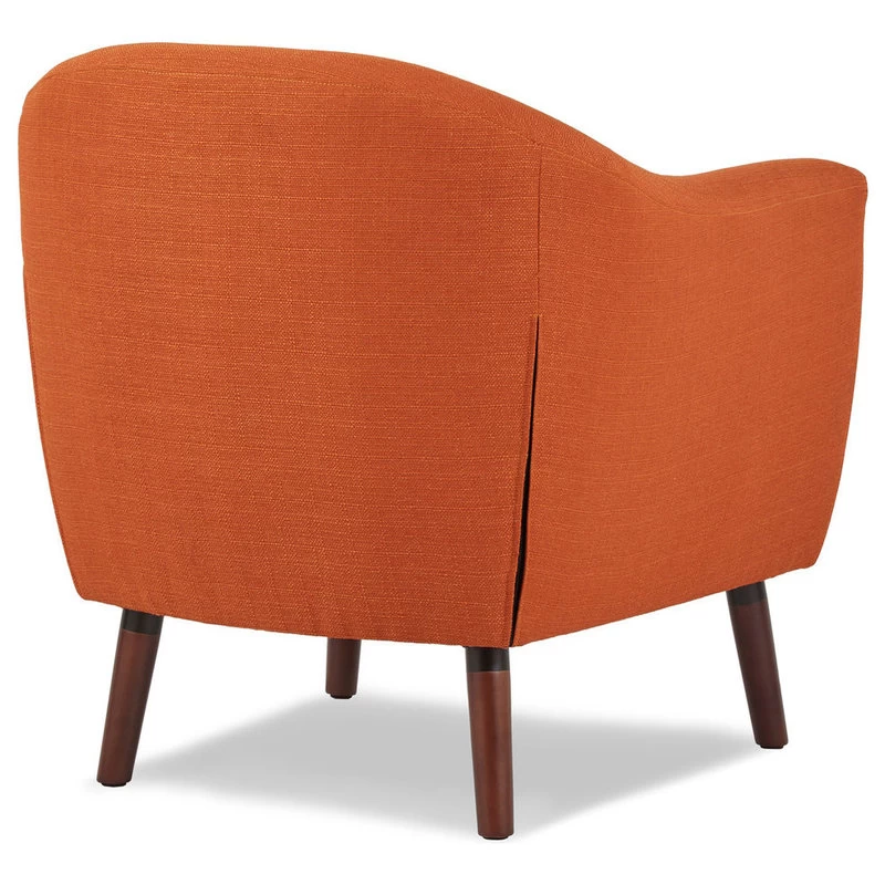 Baylor Accent Chair, Orange - Image 4