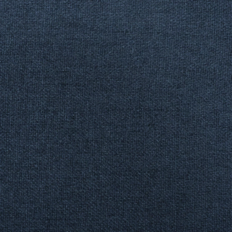 GDF Studio Tammy Fabric Square Ottoman, Navy Blue - Image 7