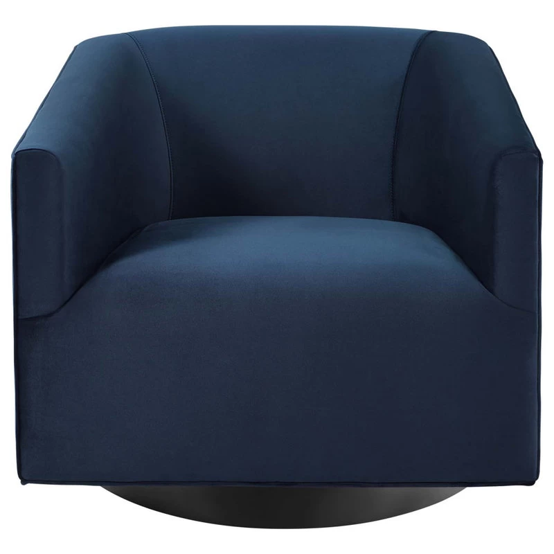 Modway Twist Accent Lounge Performance Velvet Swivel Chair EEI-3456-MID - Image 5