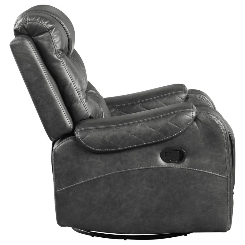 Greenway Manual, Swivel Glider Reclining Chair - Image 3
