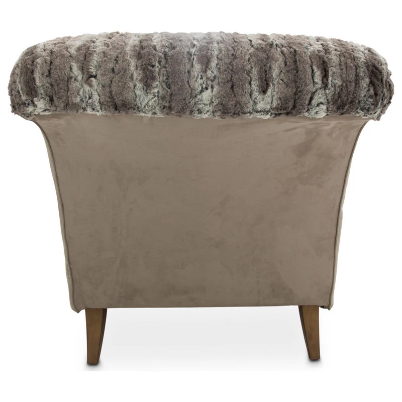 Romance Armless Chaise, Moondust And Boardwalk - Image 6