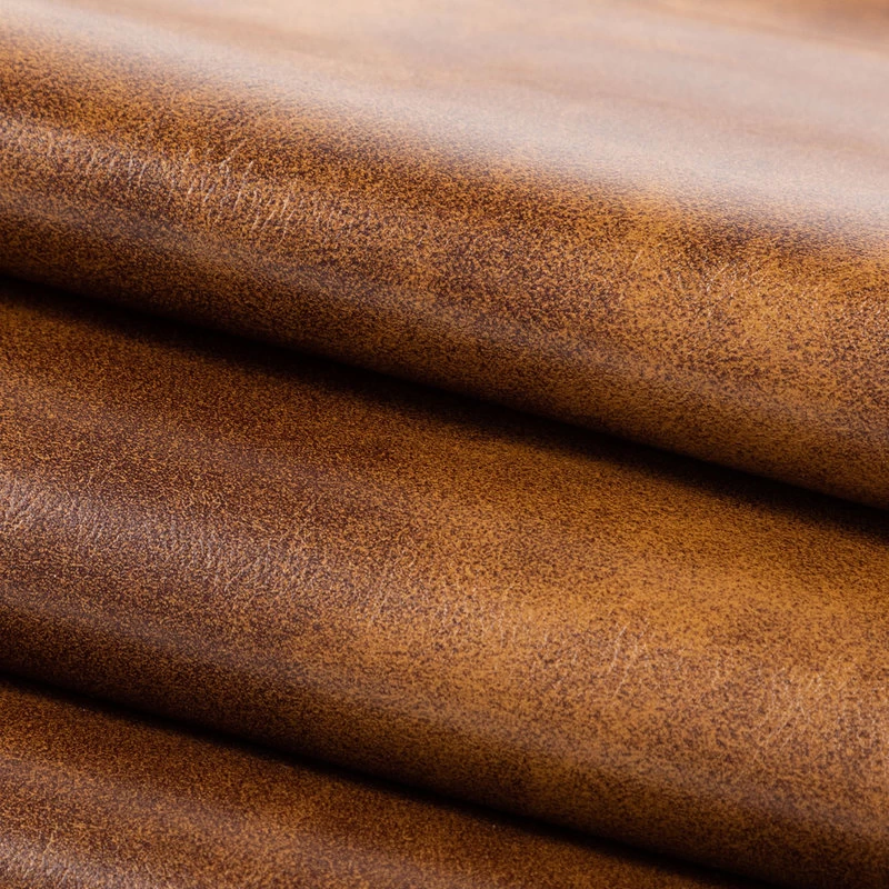 Set Of 4 Minimalist Faux Leather Side Chairs For Dining Room, Yellowish-Brown - Image 6