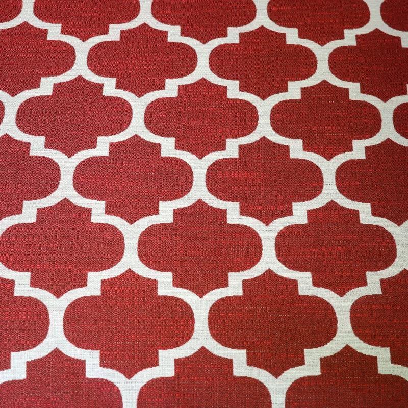 DTY Indoor Living Silverthorne Spindle Chair, Espresso/Red Moroccan Tile - Image 7