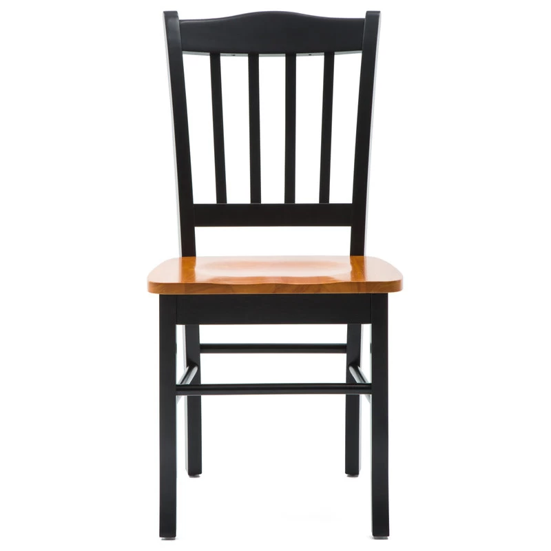 Boraam Shaker Dining Chair In Black And Oak (Set Of Two) - Image 11