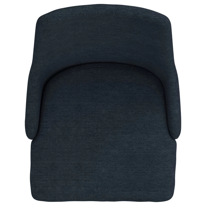 The Lofton Dining Chair, Blue, Fabric, Set Of 2 - Image 5