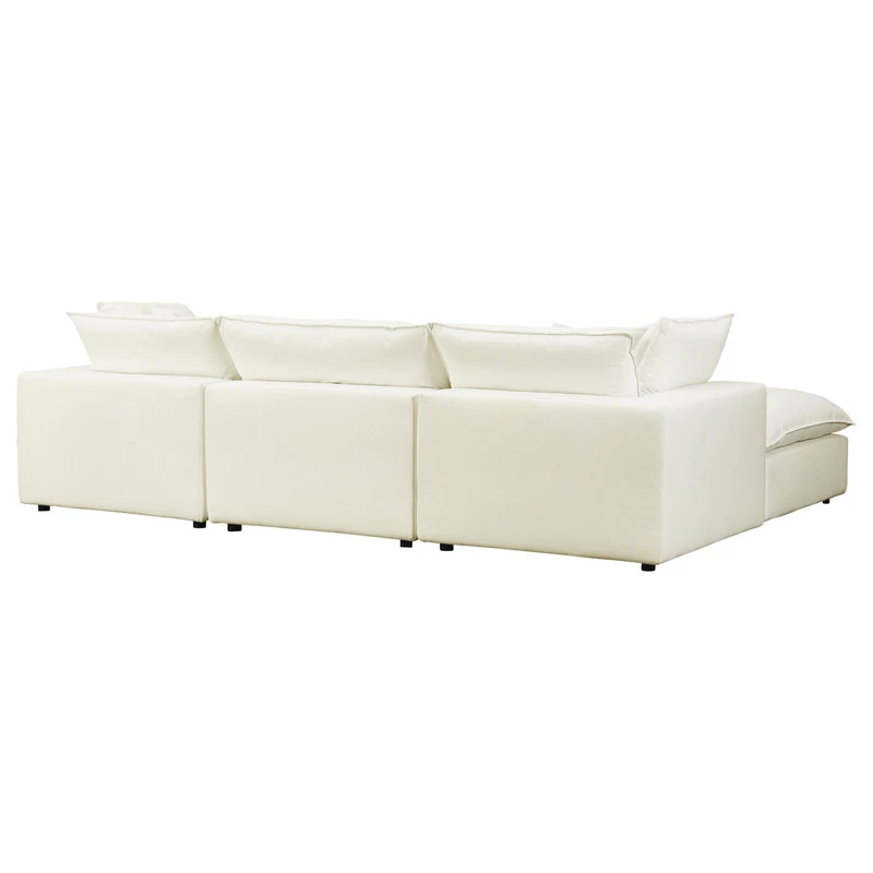 Cali Natural Modular 4-Piece Sectional - Image 4