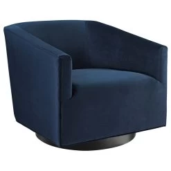 Modway Twist Accent Lounge Performance Velvet Swivel Chair EEI-3456-MID