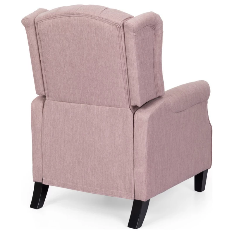 Parquet Contemporary Tufted Fabric Push Back Recliner - Image 5