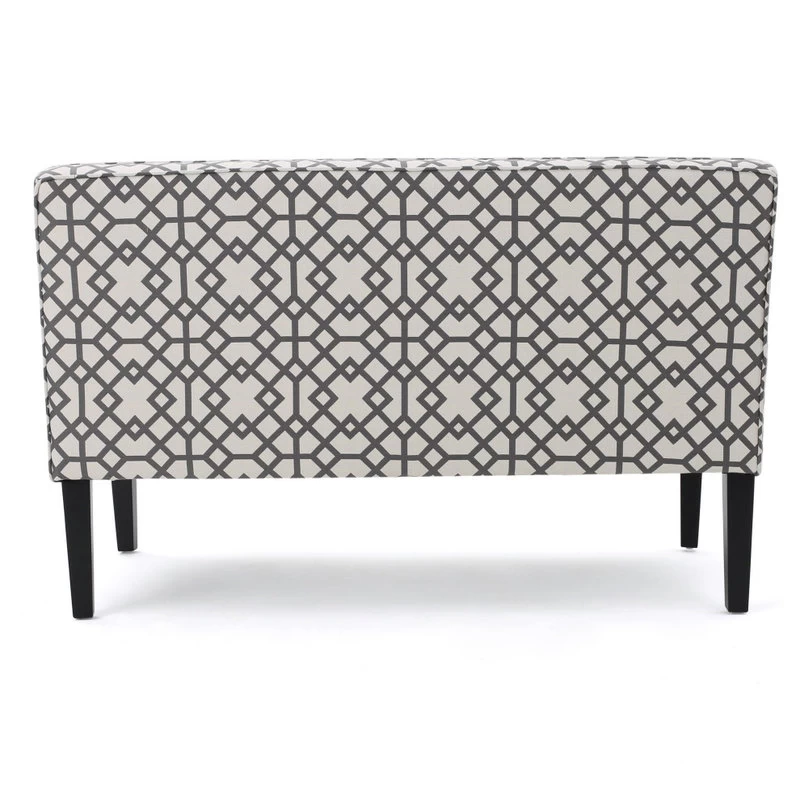 Charlotte Modern Fabric Loveseat - Image 8