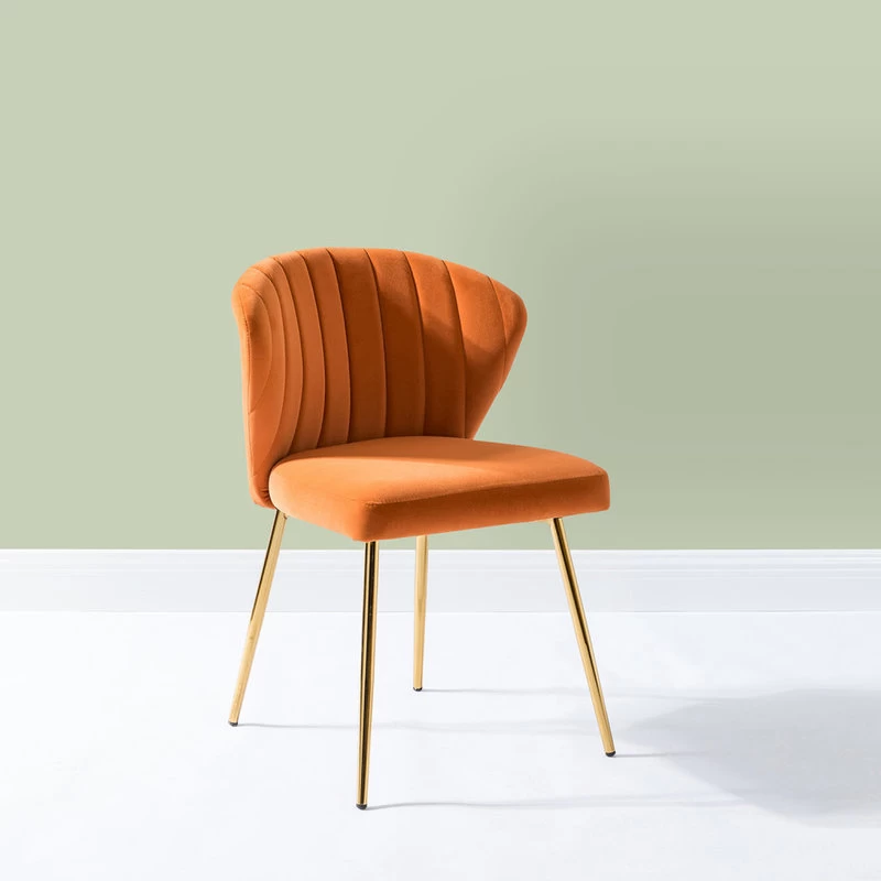 Luna Side Chair, Orange - Image 3