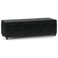 Avalon Extra Large Storage Ottoman Bench
