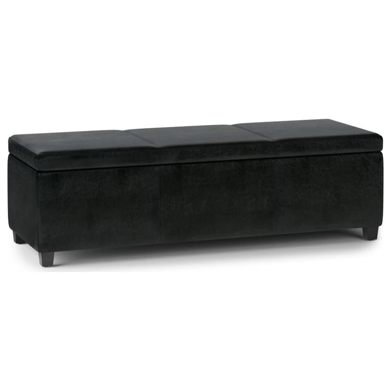 Avalon Extra Large Storage Ottoman Bench