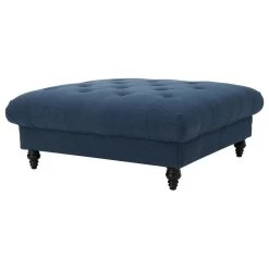 GDF Studio Parisian Coffee Table, Dark Blue