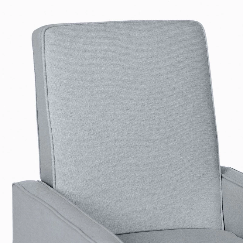 GDF Studio Drake Light Gray Fabric Recliner Club Chair - Image 9