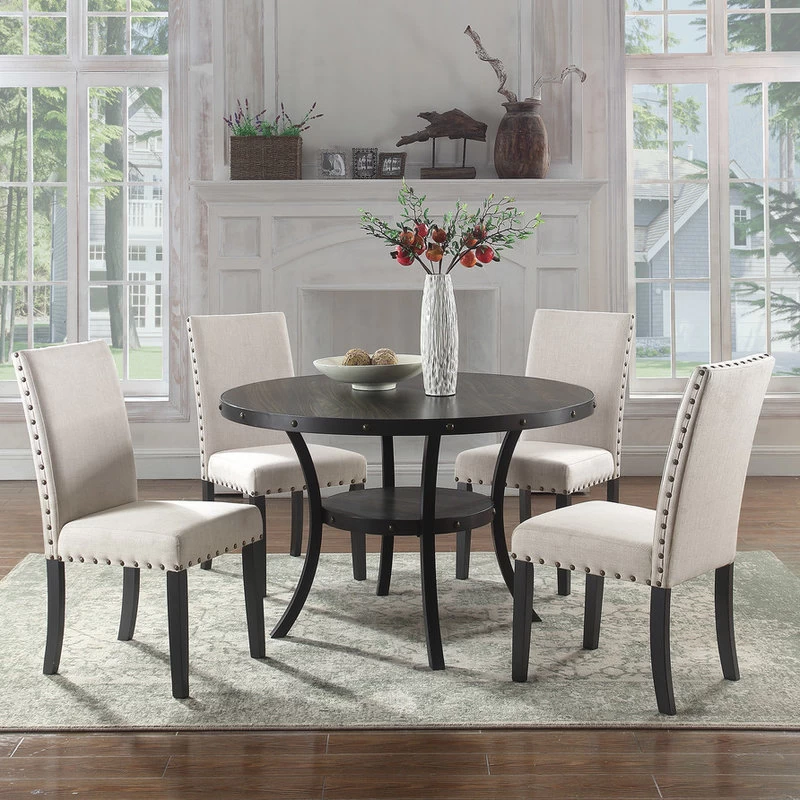 Darlington Antique Black Dining Side Chairs, Set Of 2 - Image 4