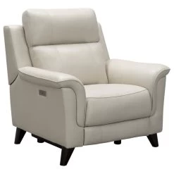 Kester Power Recliner W/Power Head Rest, Laurel Cream