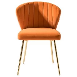 Luna Side Chair, Orange