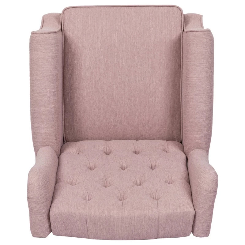 Parquet Contemporary Tufted Fabric Push Back Recliner - Image 7