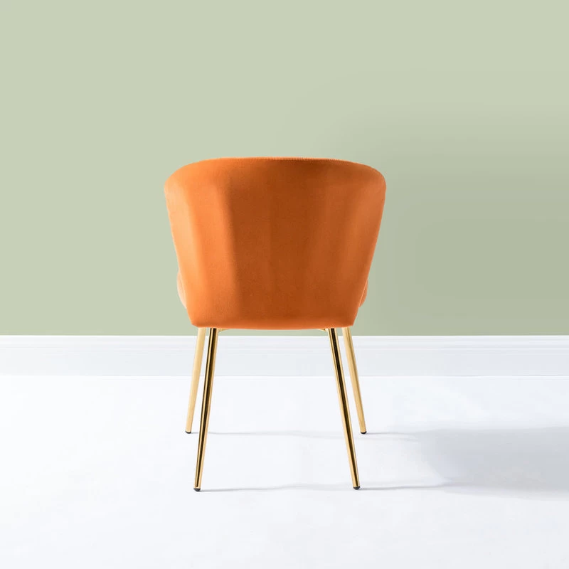 Luna Side Chair, Orange - Image 6
