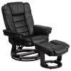 Flash Furniture Black Bonded Leather Recliner