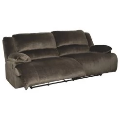 Signature Design By Ashley Clonmel 2 Seat Reclining Sofa In Chocolate