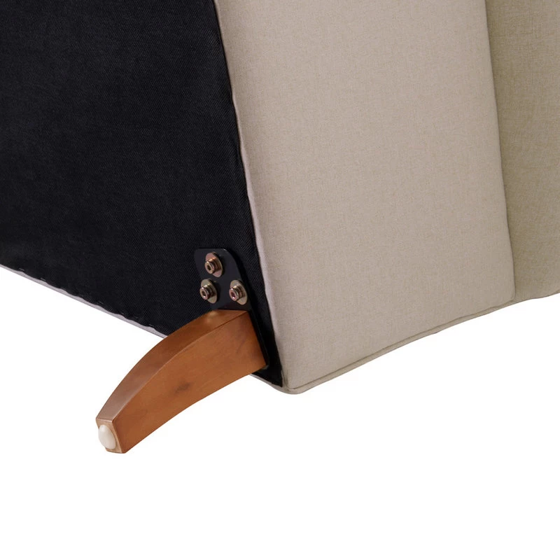 Alana 88" Lawson 3-Seater Sofa, Sky Neutral Beige Polyester - Image 11