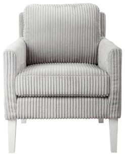 Uttermost 23532 Cavalla Gray Accent Chair