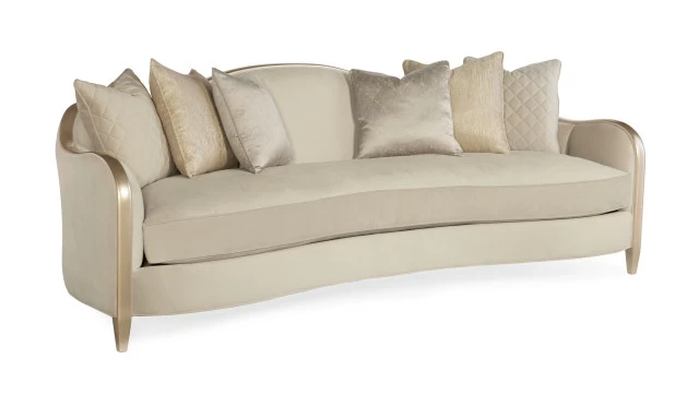 Adela Contemporary Cabriole Sofa