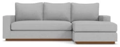 Apt2B Harper Reversible Chaise Sofa, Silver